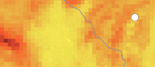 MethaneSAT heat map